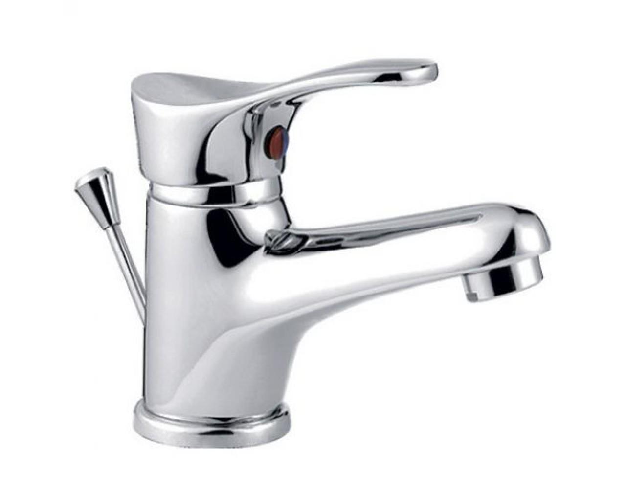Смеситель для умывальника Frap H14 F1014-B 1034142 однорычажный Хром (102675)