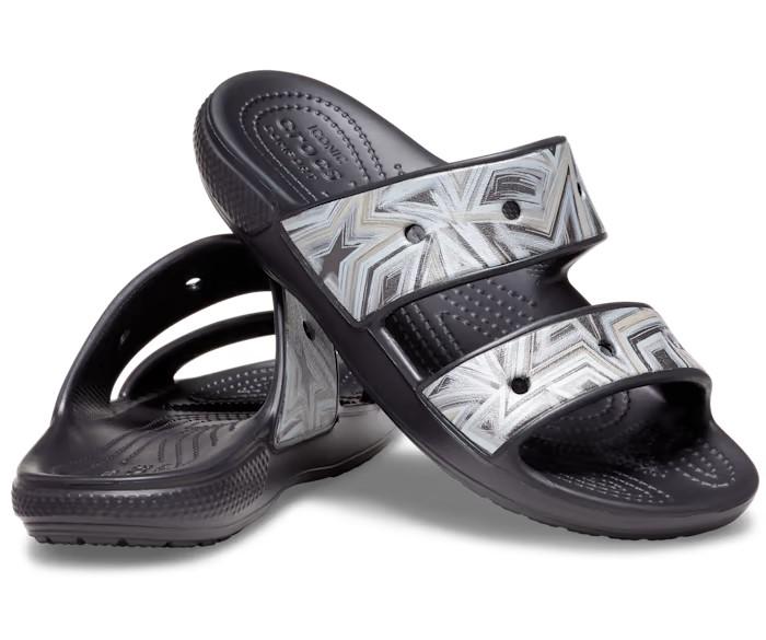 Слайди Crocs Classic Disco р. W8/EUR 38-39 Black/Multi (10995937)