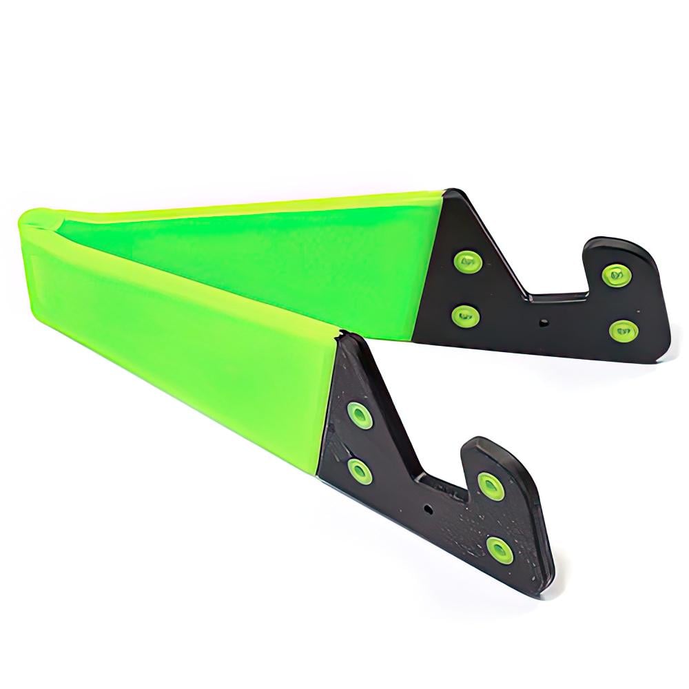 Держатель настольный для телефона Folding Tablet Stand V Салатовый (1010394-LightGreen) - фото 1