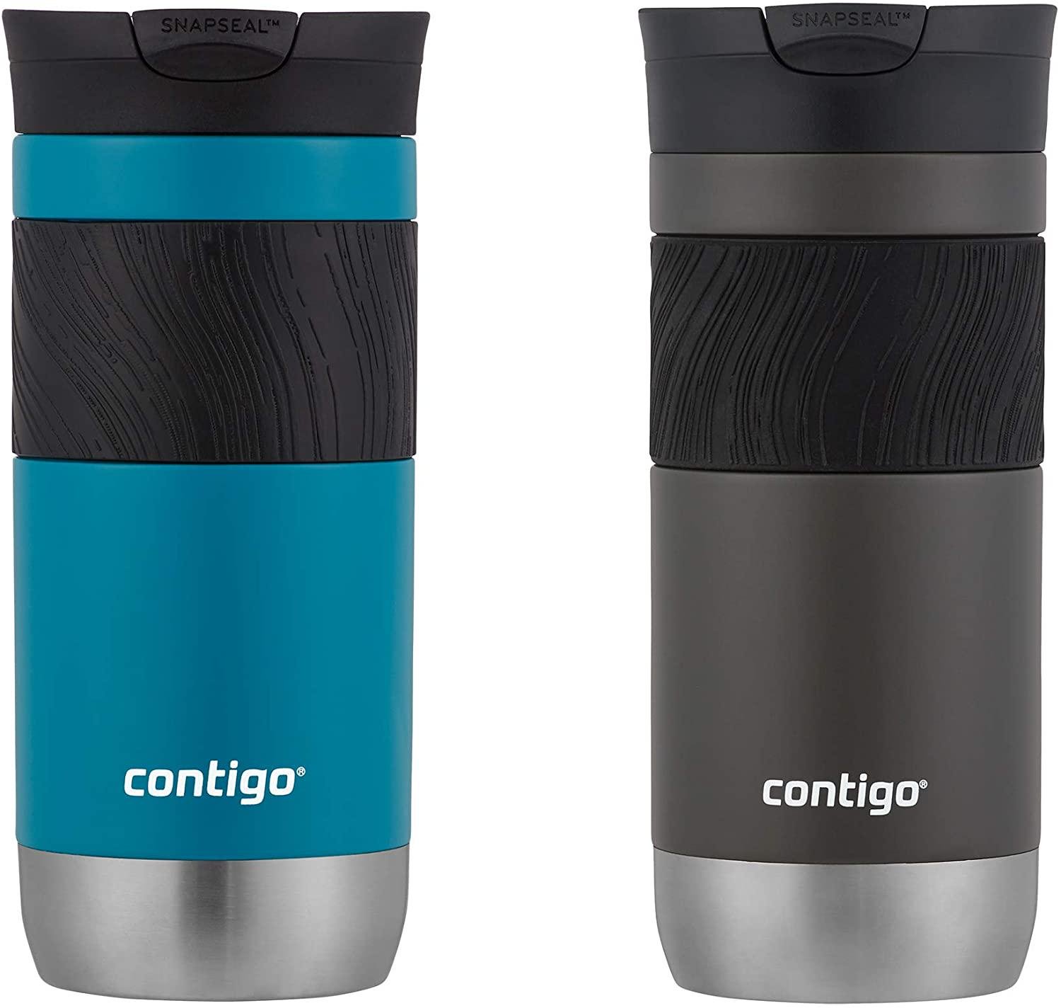 Подарочный набор термокружек Contigo Byron Snapseal 473 мл 2 шт. Sake/Juniper