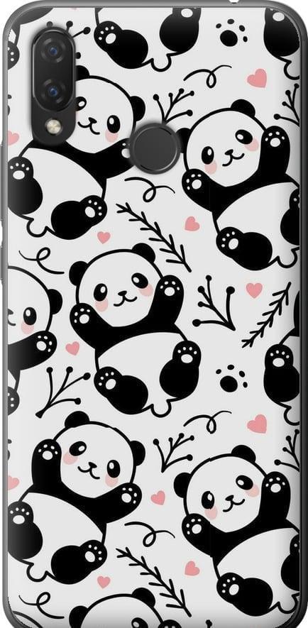 Чехол на Huawei Nova 3i Панды (4318t-1541-42517)