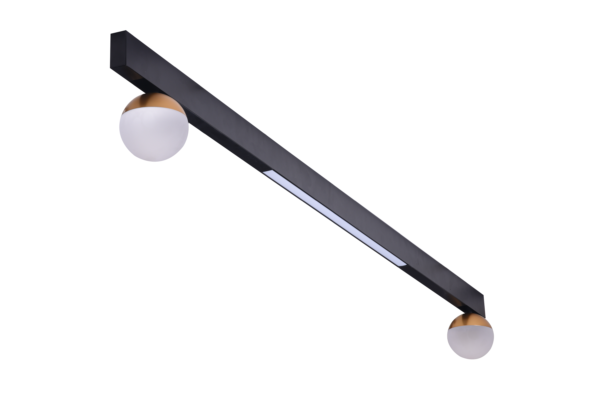 Світильник AZzardo 52M1531Bk/Go (AZ4807)