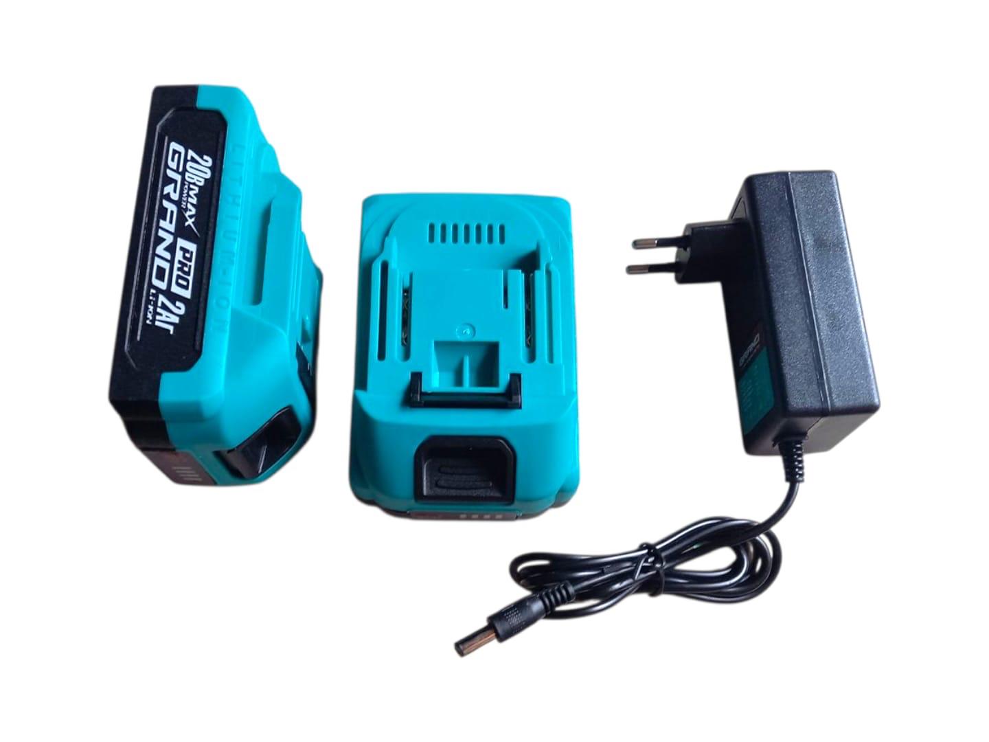 Набор аккумуляторного инструмента Grand No 2 G минипила Grand АПЦ-20/6"-2 BL/Секатор Grand СА-20BL (26881404) - фото 3 Набор аккумуляторного инструмента Grand No 2 G минипила Grand АПЦ-20/6"-2 BL/Секатор Grand СА-20BL (26881404) - фото 3