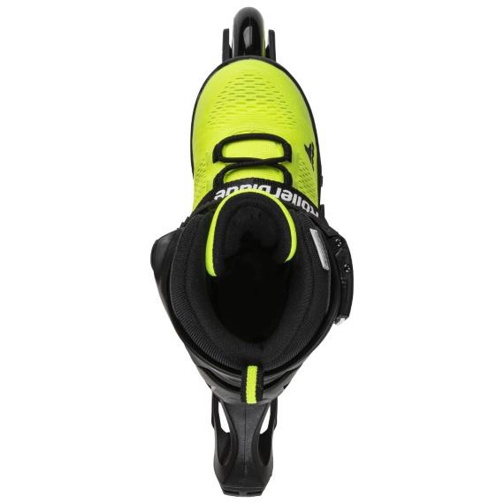 Ролики детские Rollerblade Microblade SE 2021 Neon Yellow/Black (Аopt.roliki14) - фото 2