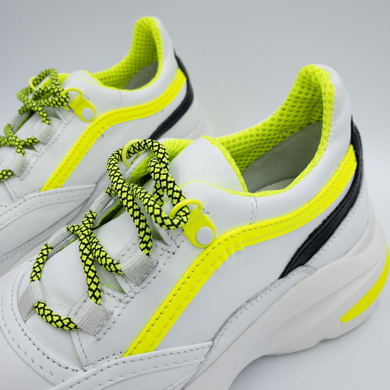 Кроссовки женские Bistfor кожа р. 41 Белый - фото 3