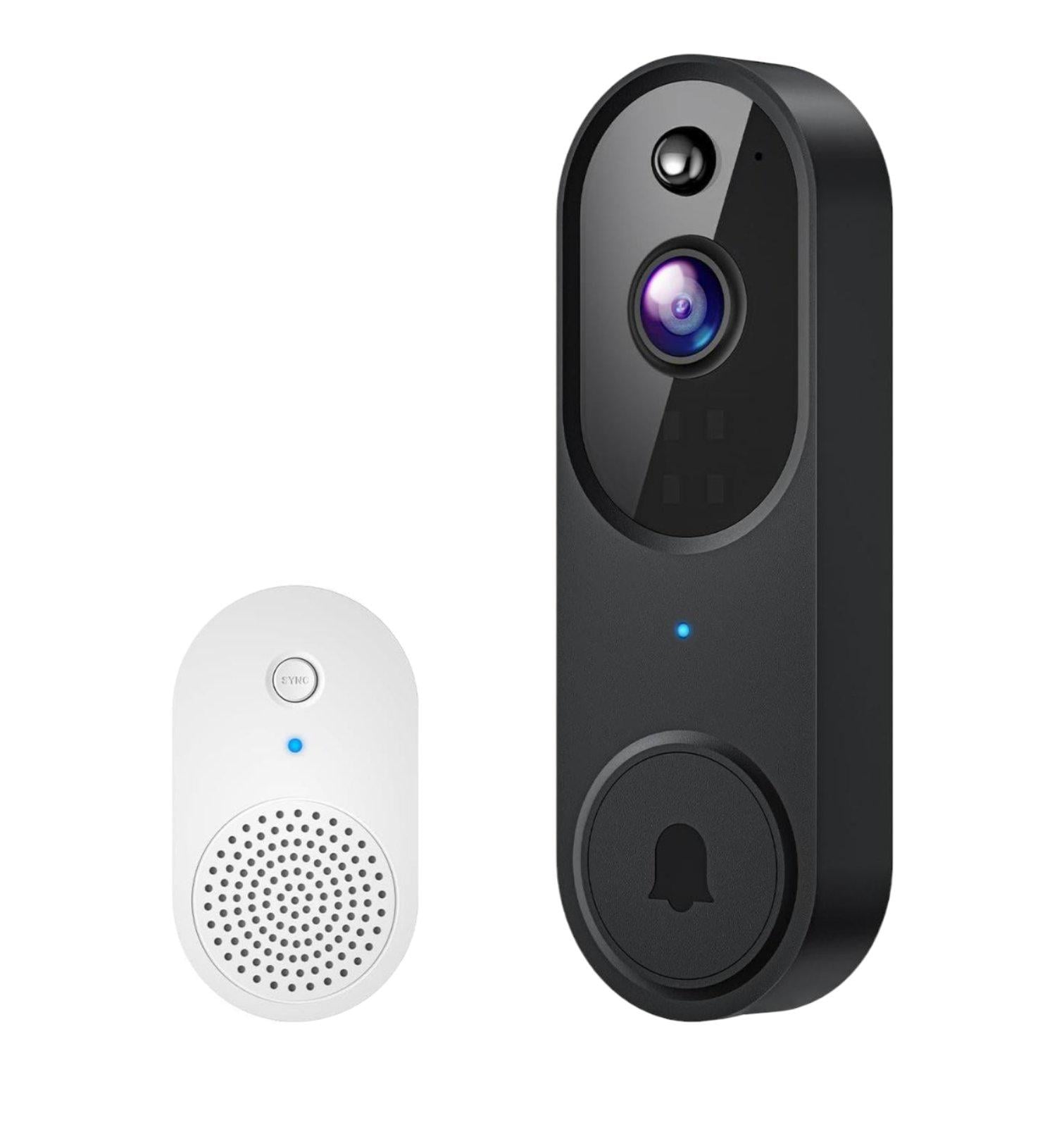 Вилка передатчика английская Wi-Fi Smart Door Bell M50 с беспроводной камерой с обнаружением движения