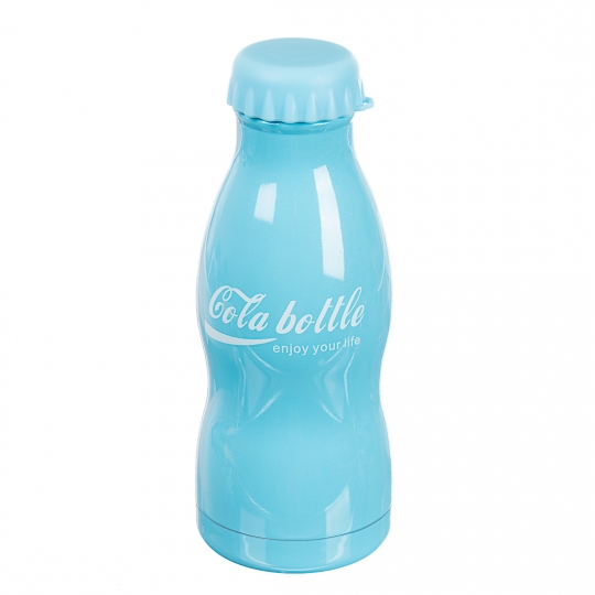 Термос металлический "Кола" 0011J/B 300 мл Голубой