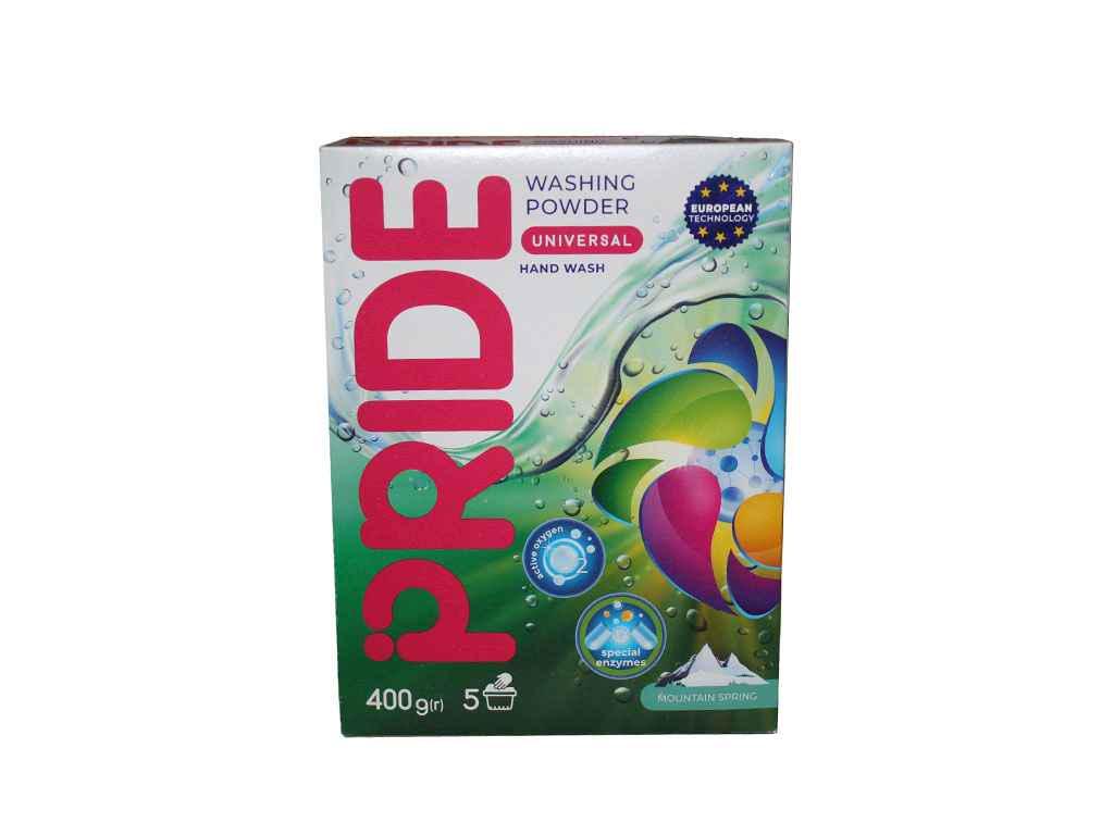 Стиральный порошок Pride для ручной стирки Горная свежесть 400 г (543692)