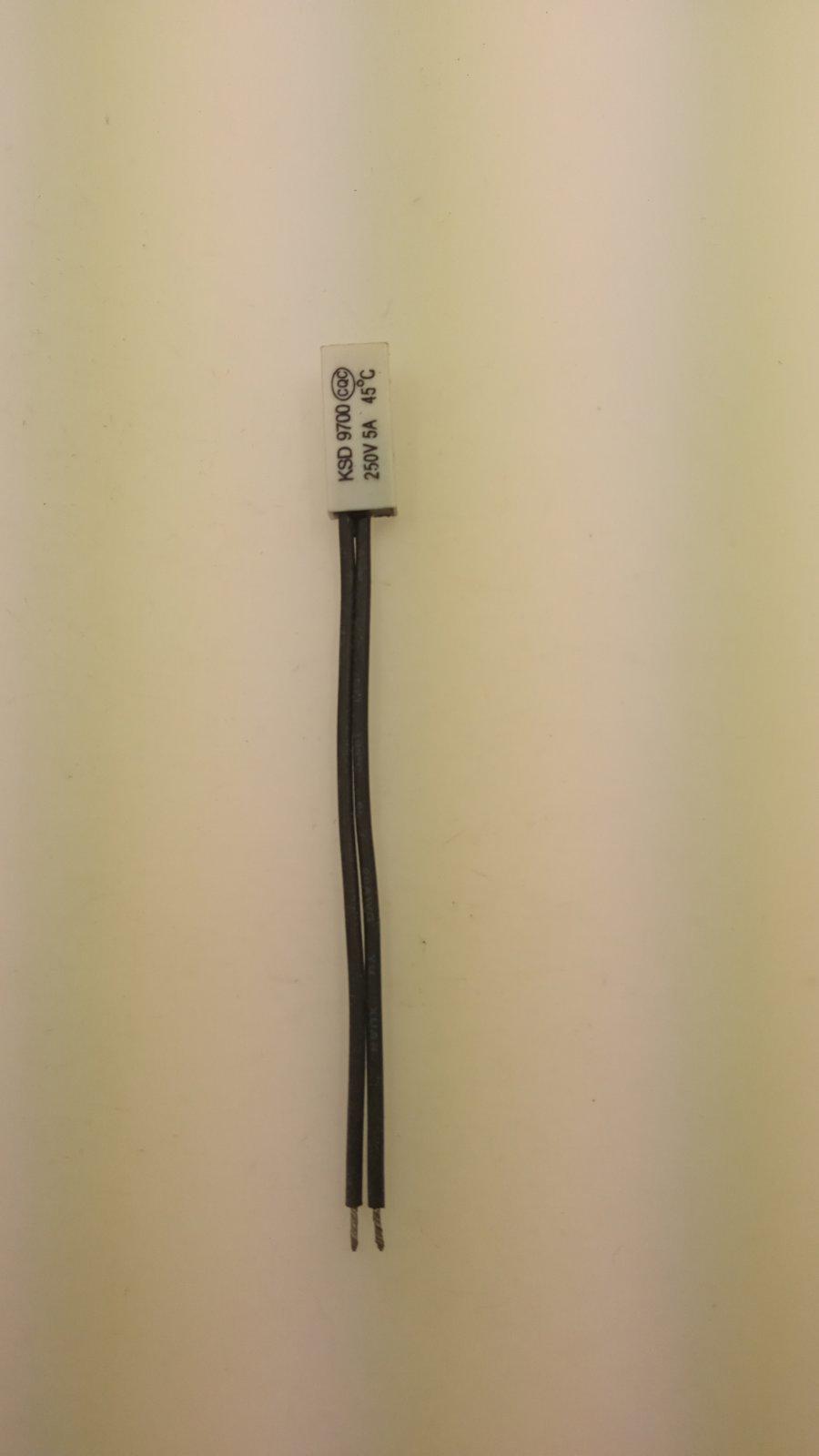 Термостат 45 °C 5A/250V (10283) Термостат 45 °C 5A/250V (10283)