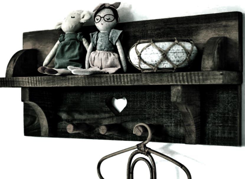 Полка для ванной из дерева Михендорф Венге (ВНП/012712) Полка для ванной из дерева Михендорф Венге (ВНП/012712)