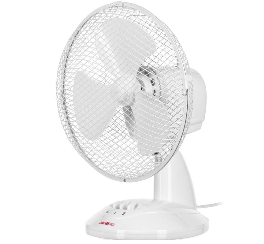 Настольный вентилятор Ardesto FT-23A 23 см Белый (iz16853) - фото 2