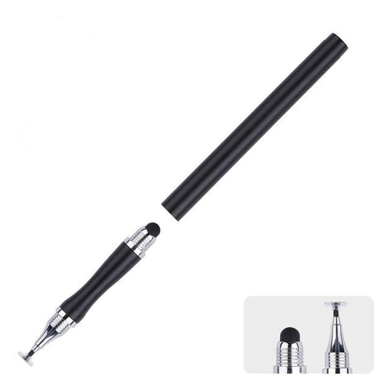 Стилус двосторонній універсальний 2в1 Чорний - фото 3 Стилус двосторонній універсальний 2в1 Чорний - фото 3