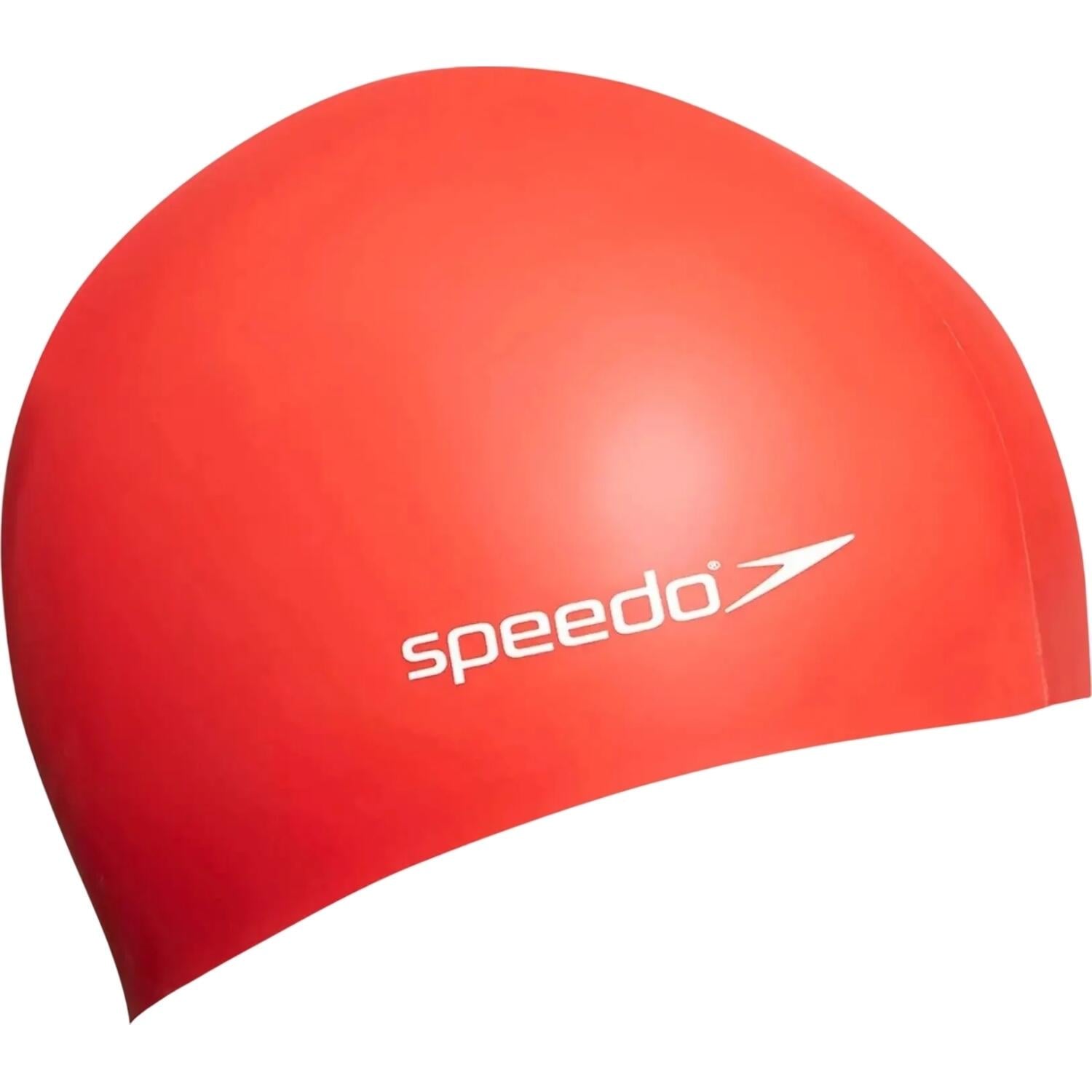 Шапочка для плавання дитяча Speedo FLAT SILCONE CAP TEAM JU Червоний (8-709931959-2)