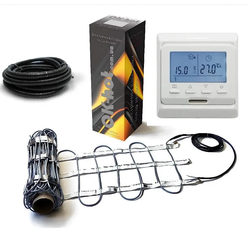 Нагрівальний мат двожильний Одескабель OK-hot 170 0,85 м2 145 Вт/програматор під плитку