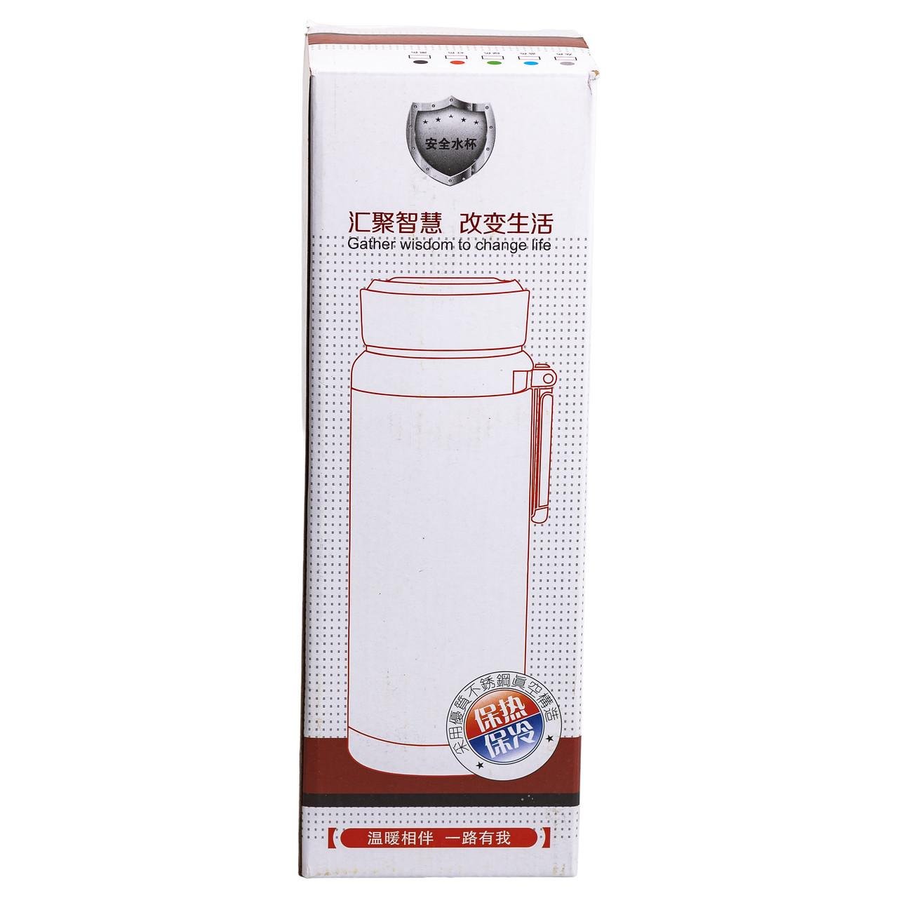 Термос з індикатором температури та широким горлом 1 л Зелений (2431236526) - фото 5 Термос з індикатором температури та широким горлом 1 л Зелений (2431236526) - фото 5