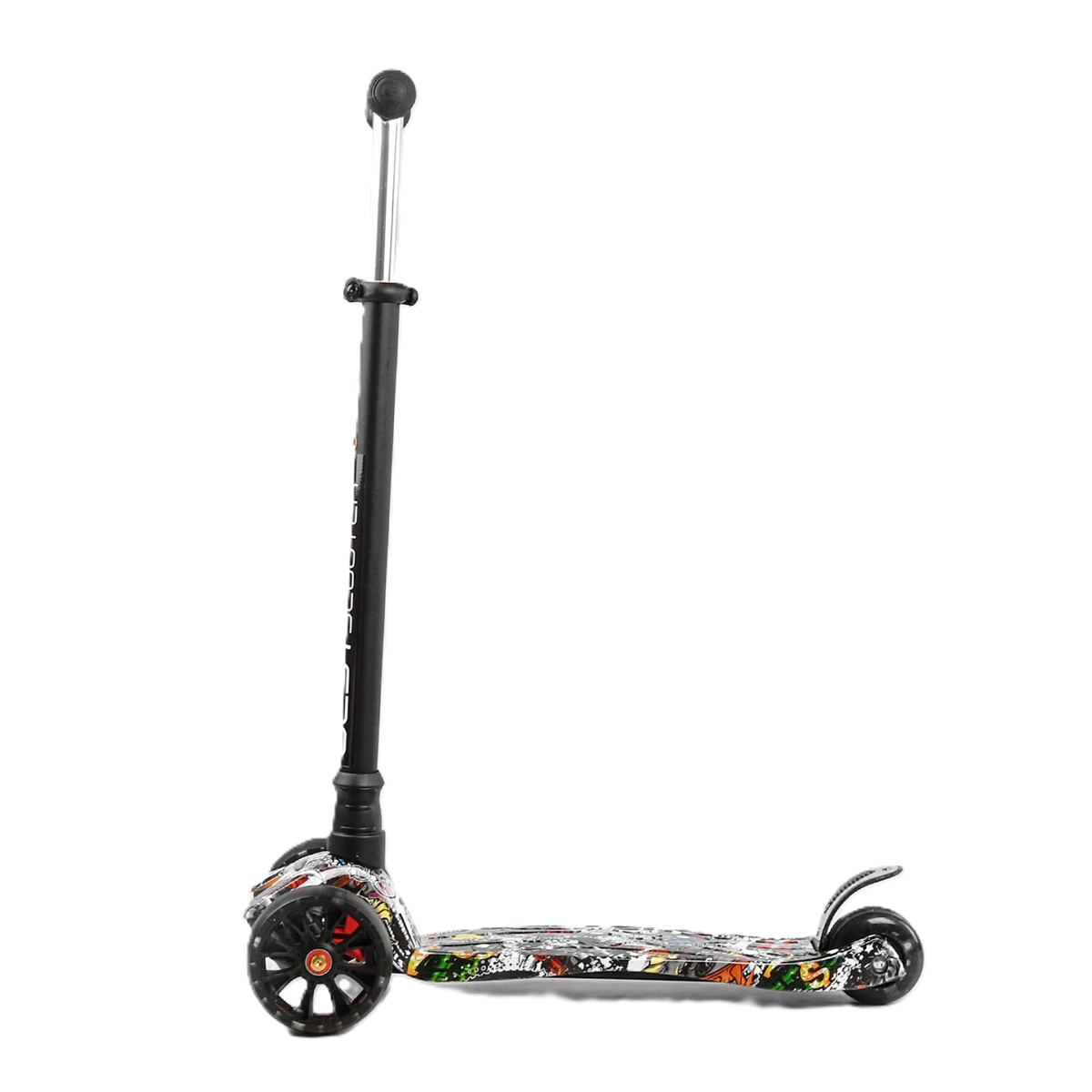 Самокат трехколесный Best Scooter MAXI S-11405 съемный руль/колеса PU со светом (25311996)