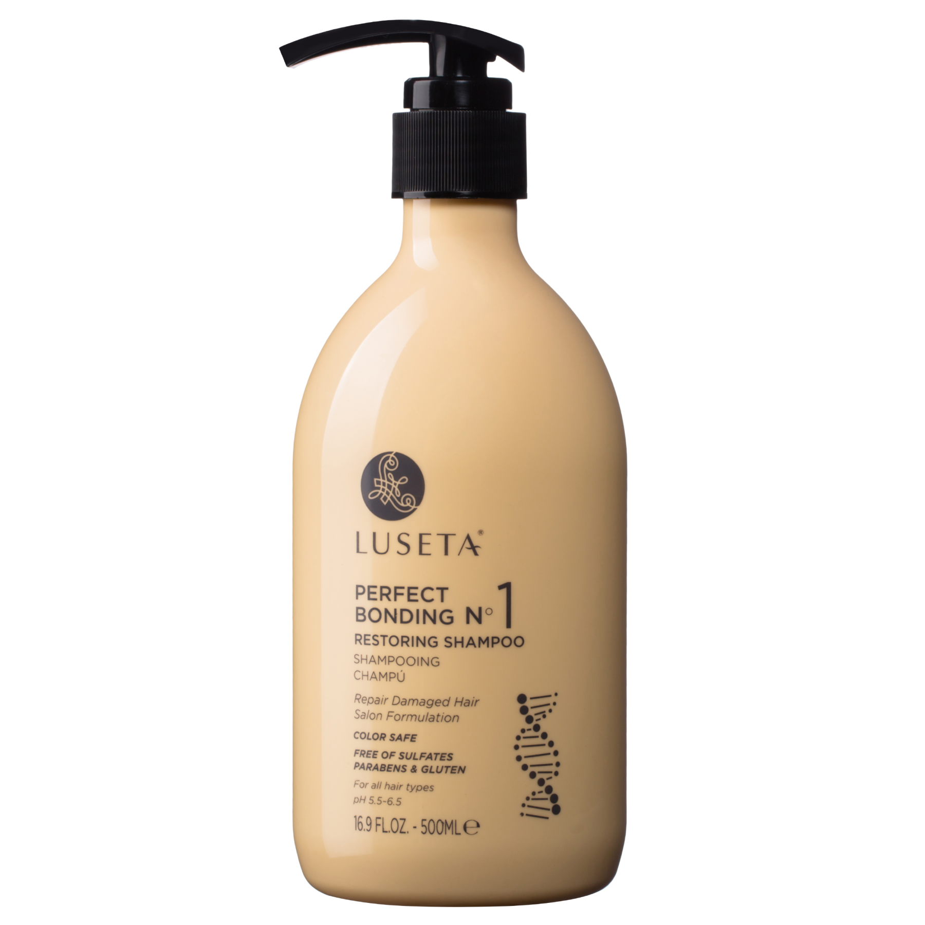 Шампунь для пошкодженого волосся, що відновлює Luseta Beauty Perfect Bonding Restoring Shampoo 500 мл