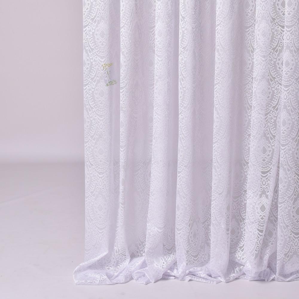 Ткань тюль жаккард Роксолана V-beyaz (25449)