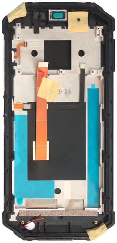 Дисплей и сенсор с передней панелью для Oukitel WP2 Black (2000996021612)