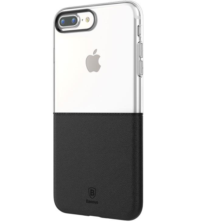 Чохол-накладка Baseus Half to Half Series for iPhone 7/8 Plus, Black