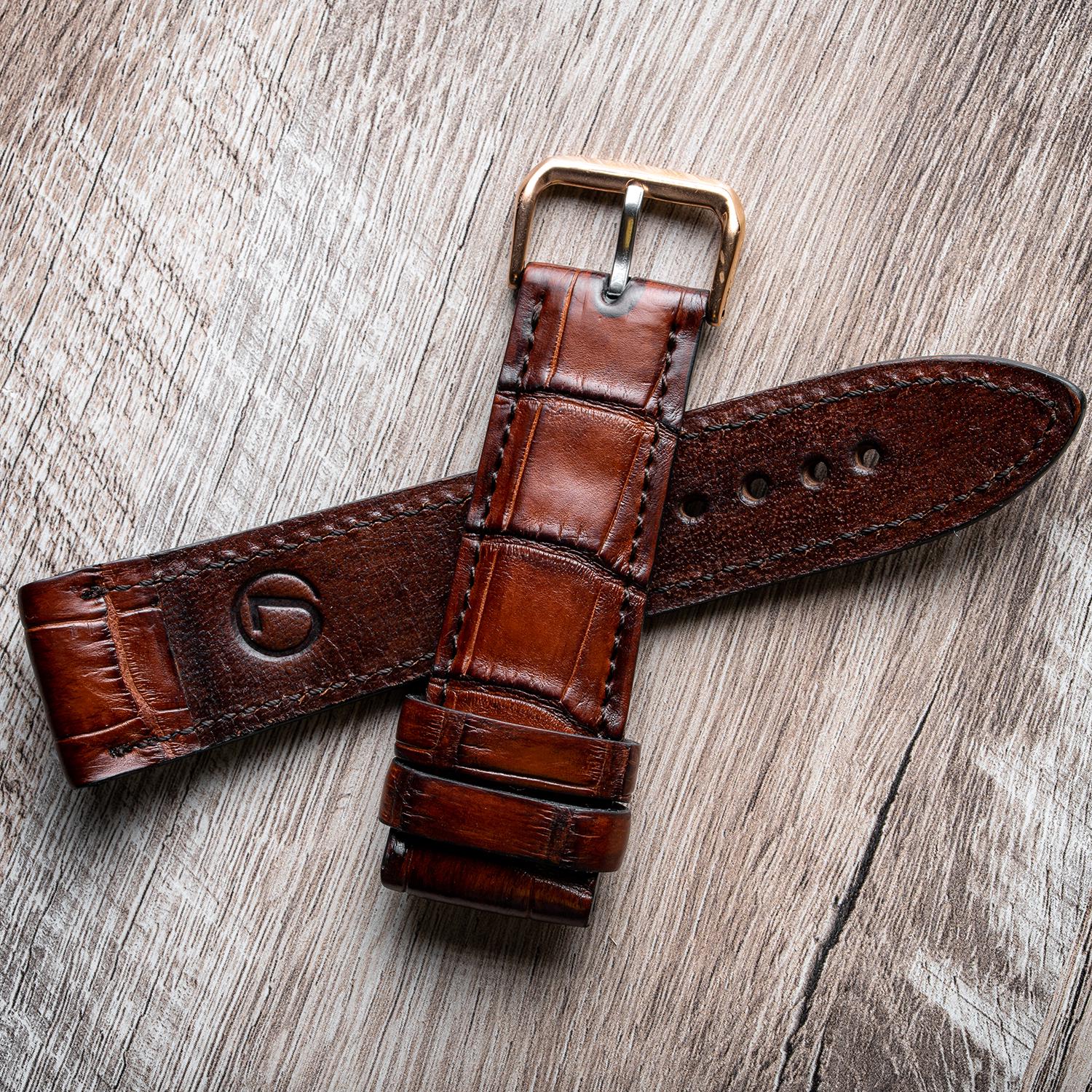 Ремешок для часов Apple Watch из кожи крокодила - фото 5 Ремешок для часов Apple Watch из кожи крокодила - фото 5