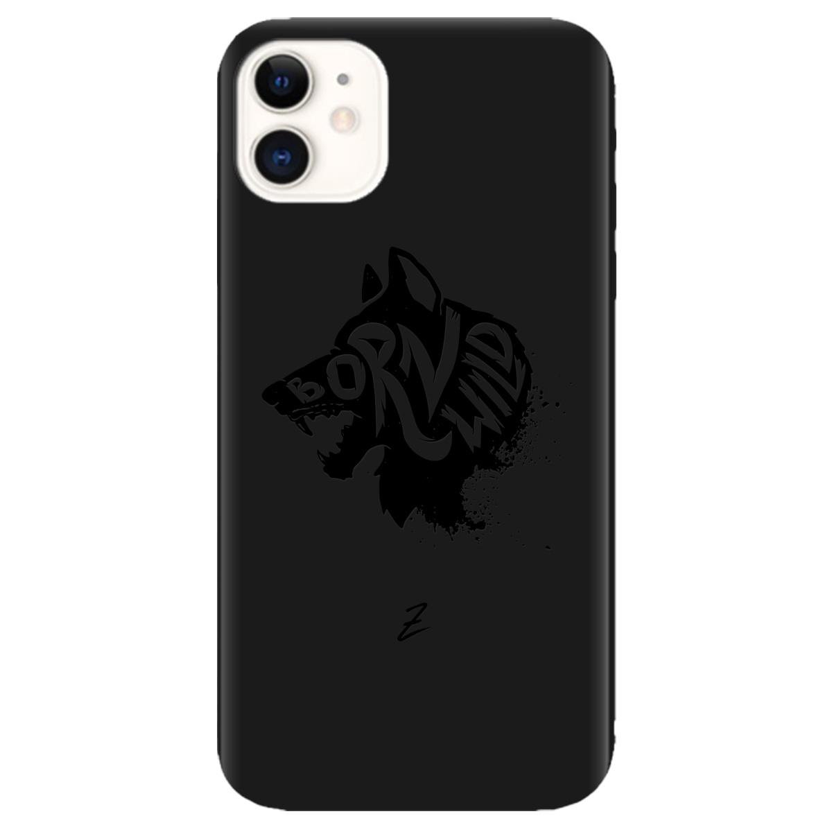 Силиконовый чехол Zorrov для Apple iPhone 11 Born Wild (12130050146072036)