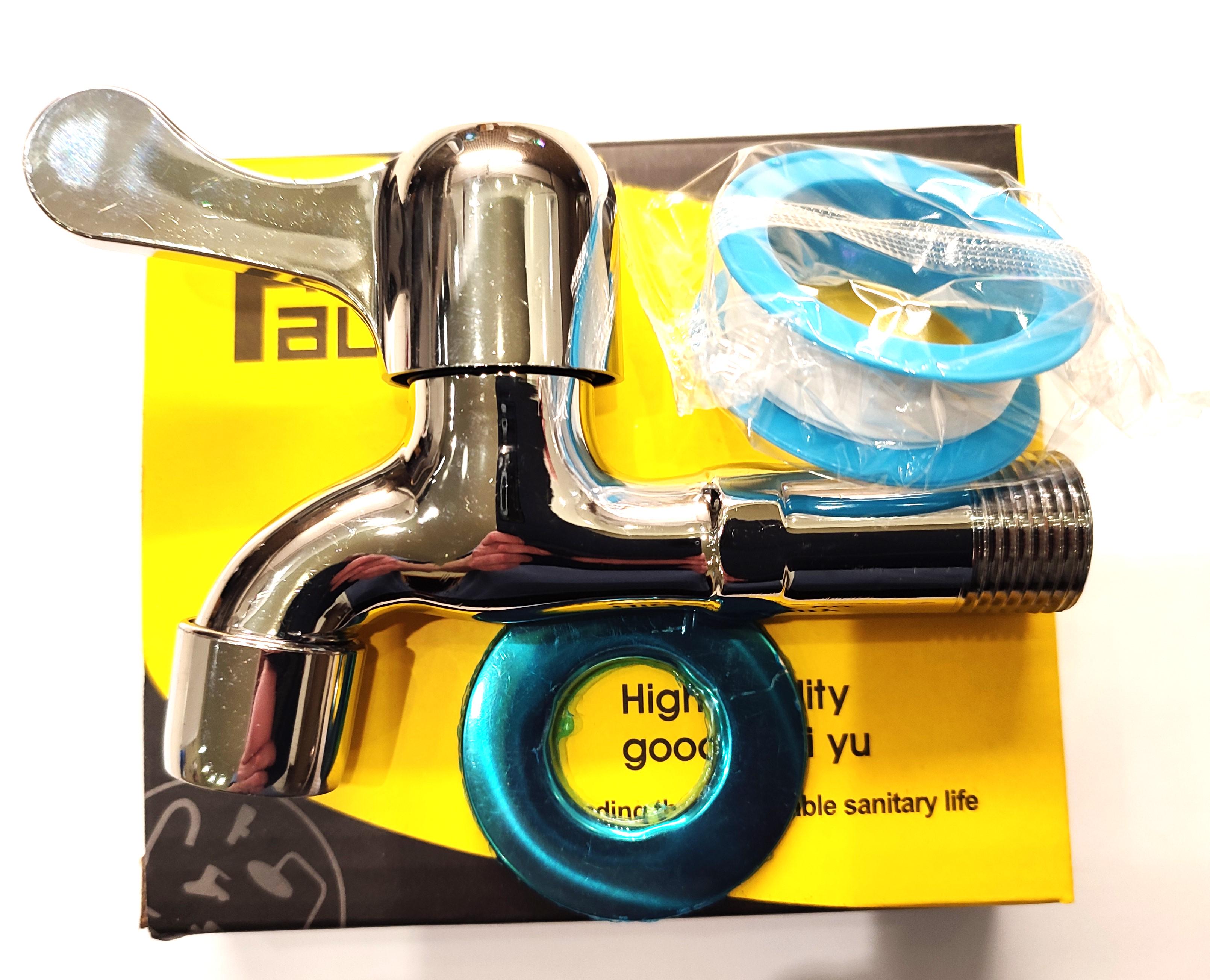 Кран для умывальника хромированный флажковый 1/2" 100 мм (1035) - фото 3 Кран для умывальника хромированный флажковый 1/2" 100 мм (1035) - фото 3