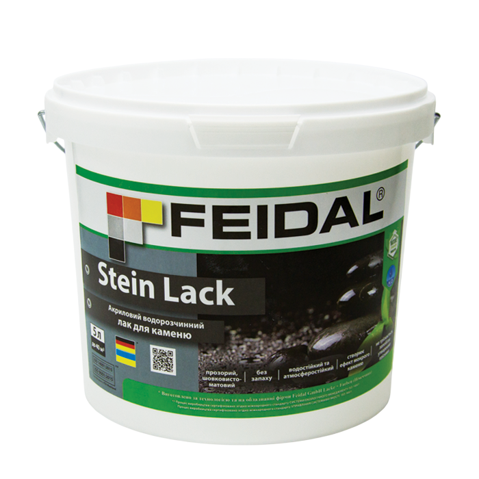 Лак акриловый водорастворимый для камня Feidal Stein Lack 5 л (2034870139) Лак акриловый водорастворимый для камня Feidal Stein Lack 5 л (2034870139)