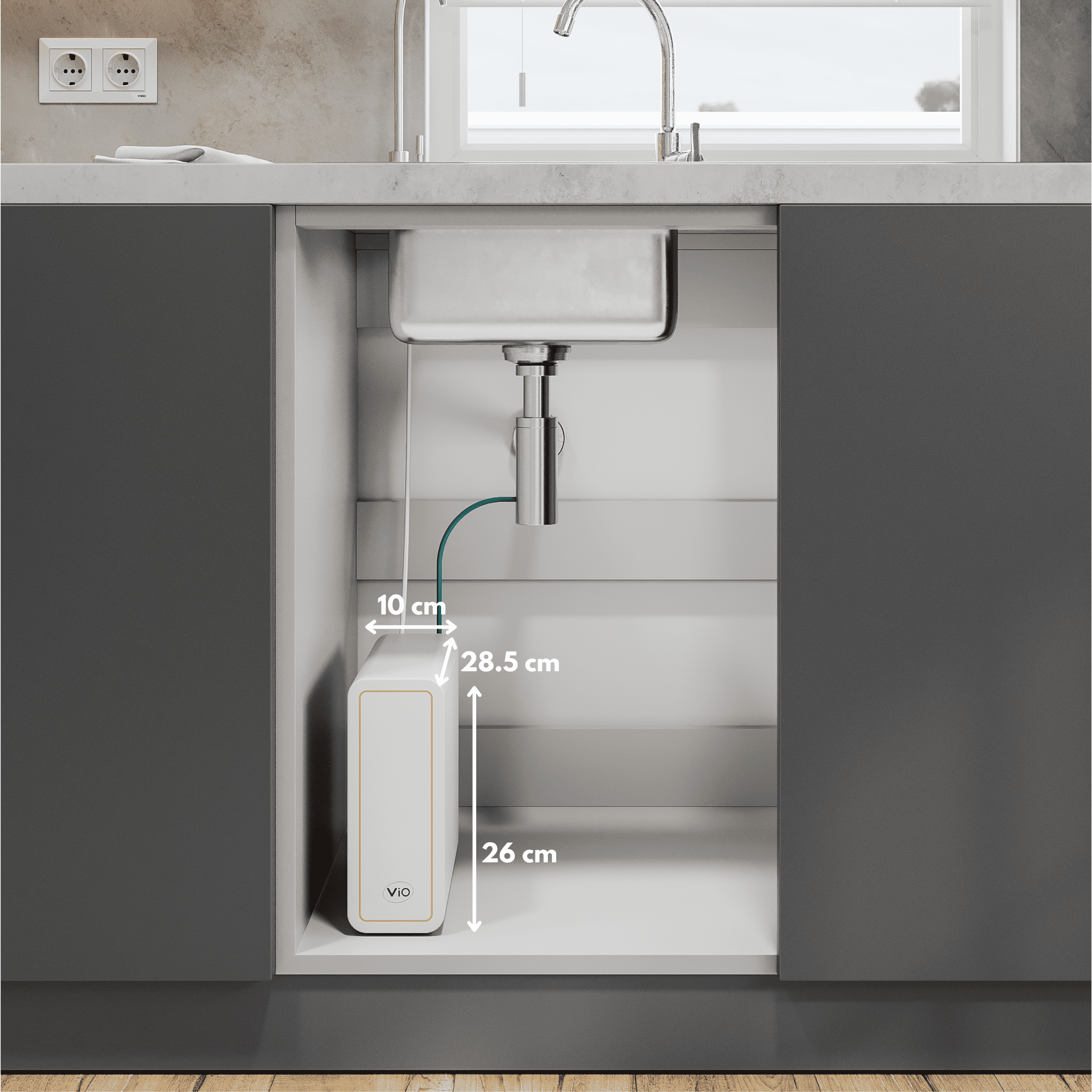 Ультрафільтраційна система VIO UF02-600G під мийку (22055891) - фото 6 Ультрафільтраційна система VIO UF02-600G під мийку (22055891) - фото 6