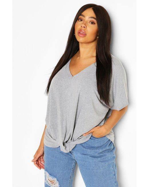 Футболка Boohoo 9836 2XL Серый (50)