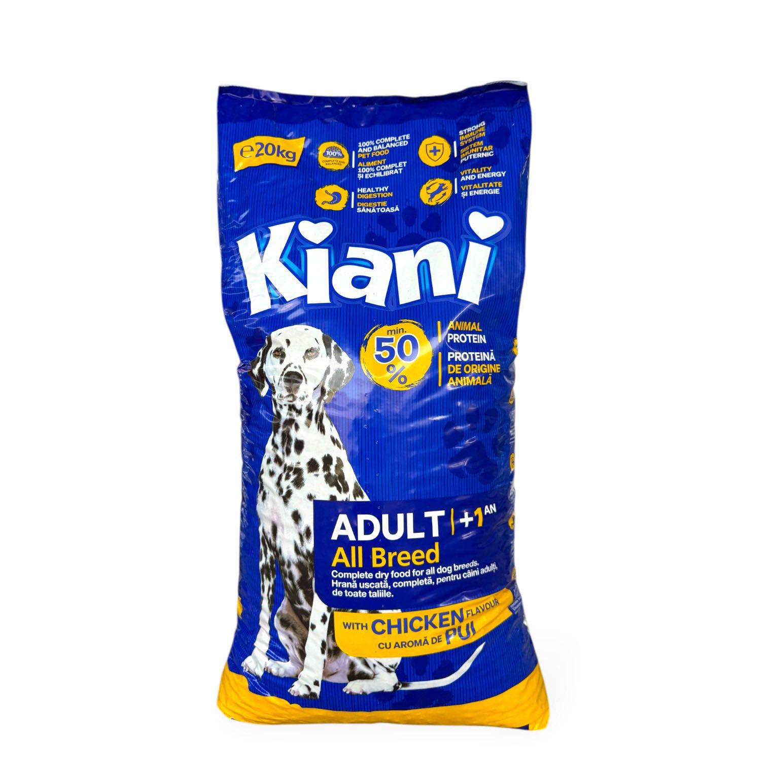 Корм сухой Kiani для собак курица 20 кг (3157)