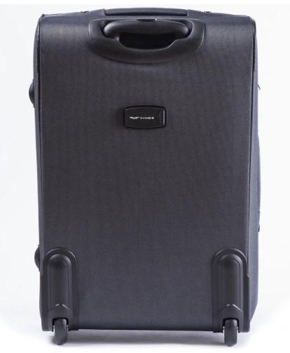 Валіза текстильна Wings 6802 M на 2 колесах Сірий (CETKNWI6802MS2SER) - фото 2