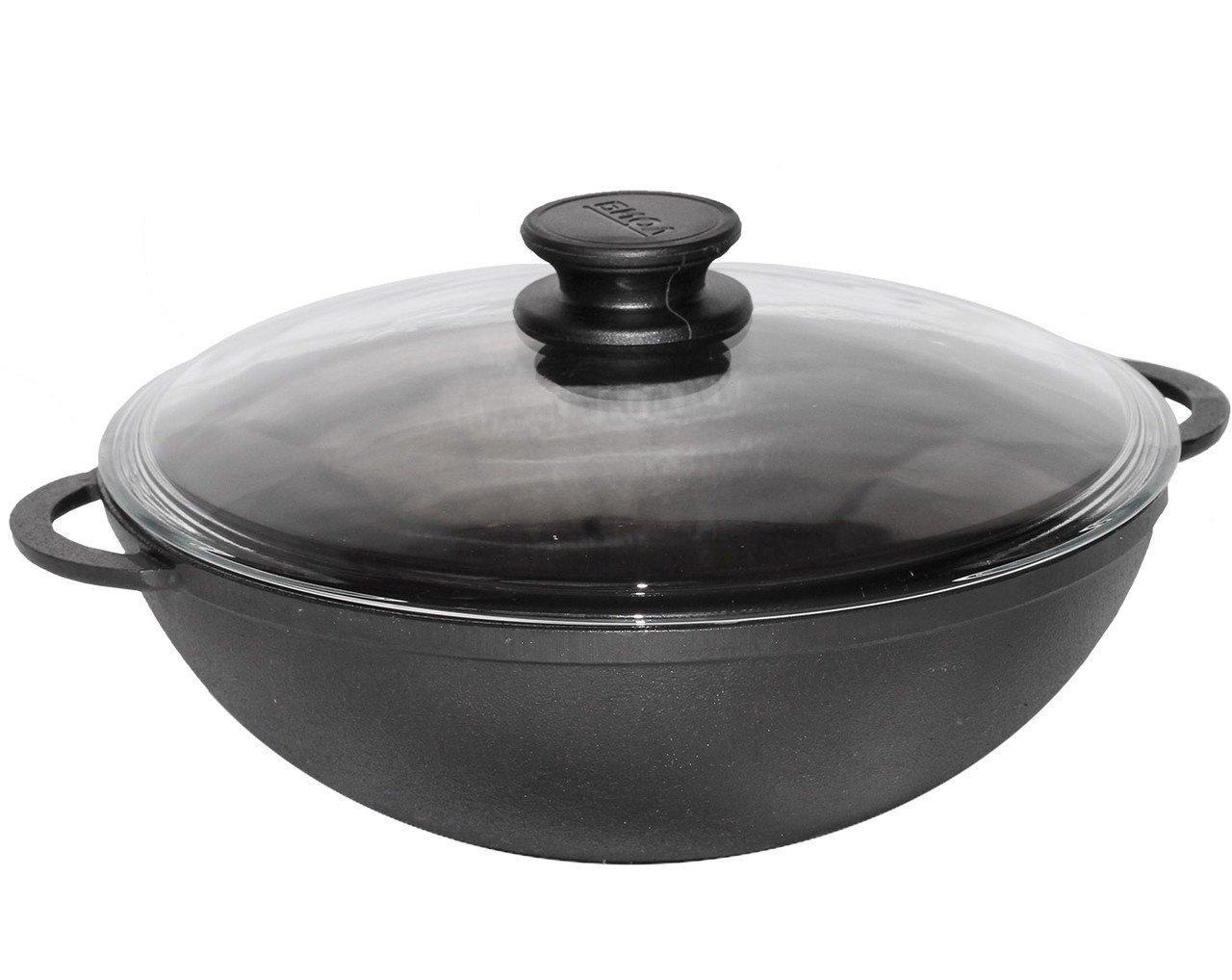 Вок чугунный Биол 28 см (0528С)