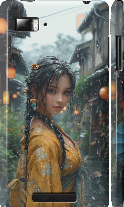 Чехол на Lenovo Vibe Z K910 Anime-girl (6133m-85-42517)