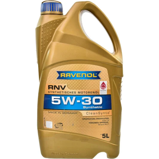 Моторное масло RAVENOL RNV 5W-30 5 л (1111114005)