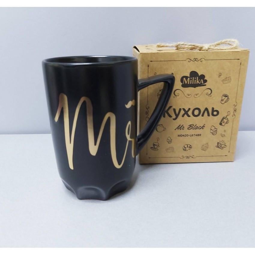 Чашка Milika M0420-L674BR фарфоровая 320 мл