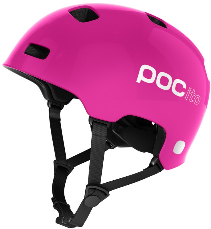 Велосипедный детский шлем POC Pocito Crane M/L 55-58 Fluorescent Pink