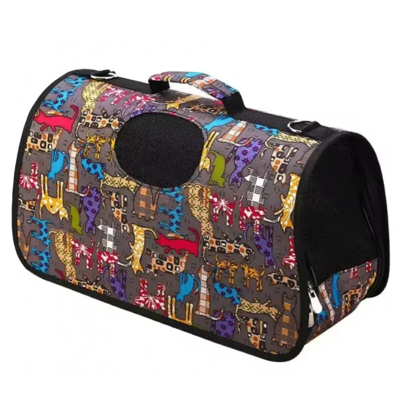 Сумка-переноска For Friends для собак White paws XL Чорний (29667005)