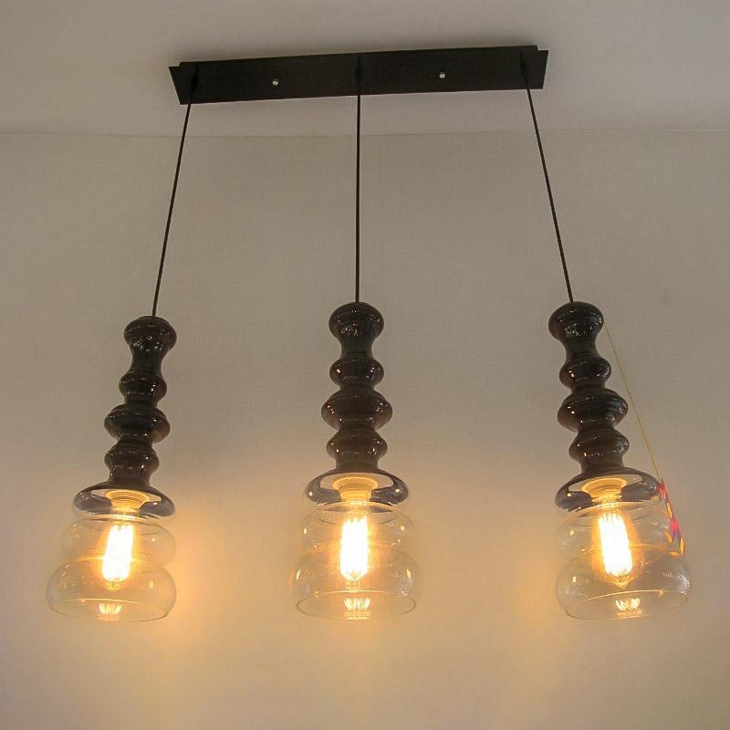 Люстра подвесная Light House ES-15594/3 Черный (9349)