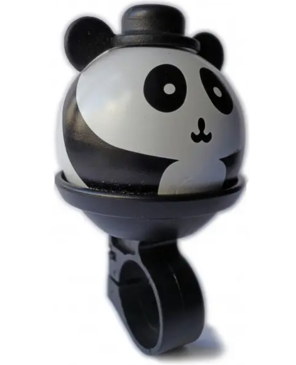 Звонок на велосипед Spelli SBL-427А/437A ПАНДА Черный/Белый (SBL-427А)