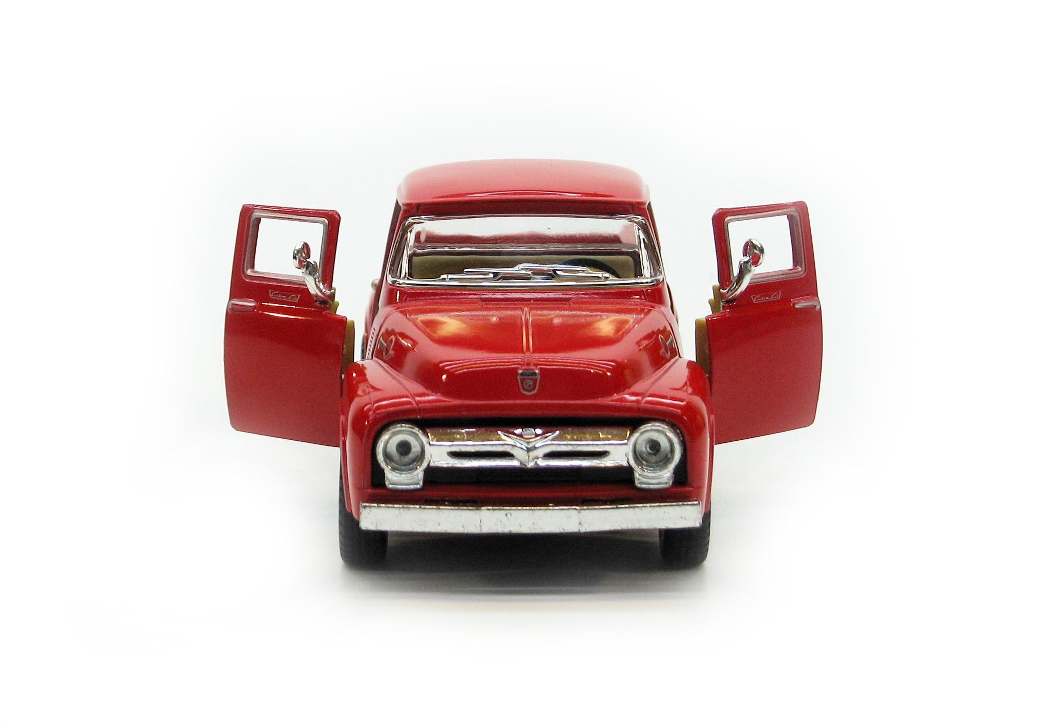 Машина металлическая KT5385W Ford F-100 Pickup 1956 - фото 8 Машина металлическая KT5385W Ford F-100 Pickup 1956 - фото 8