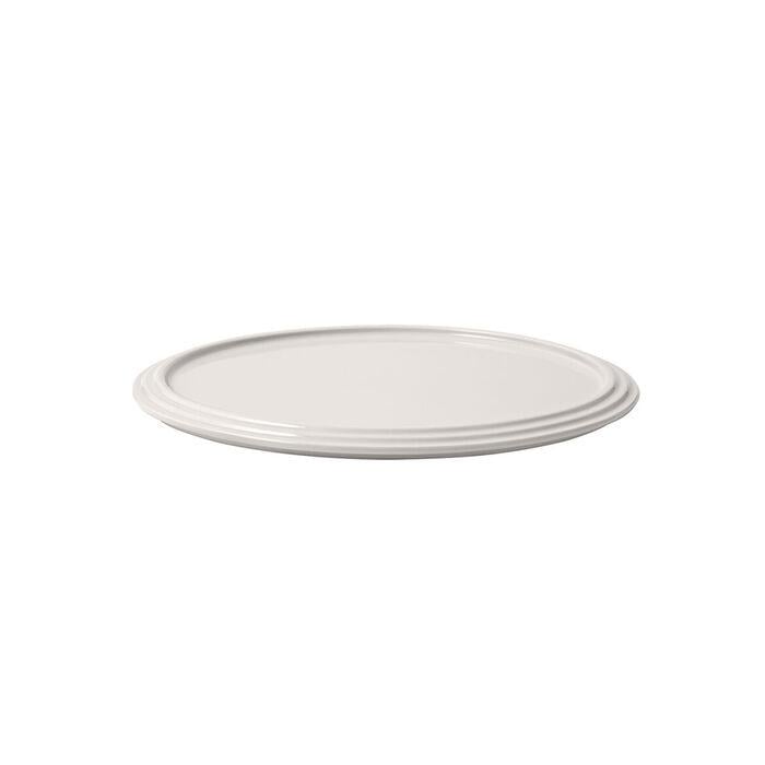 Тарілка плоска з бортиками Villeroy&Boch La Boule 24 см Білий (2610207)