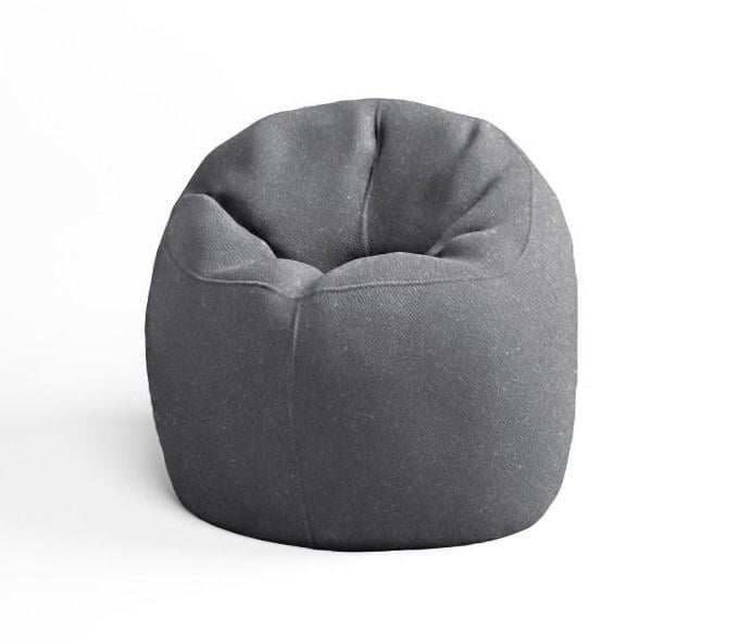 Кресло-мешок SkyPuff Облако GREAT велюр 100 см Light Grey (10001048)