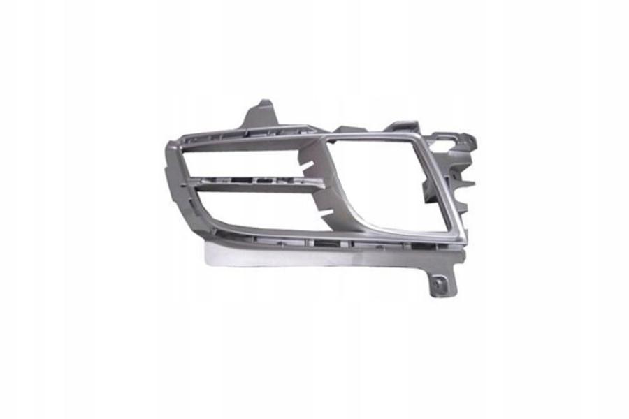 Рамка решетки в бампер AVTM Mazda 6 08-10 правая с отверстием под противотуманки серая 184410912