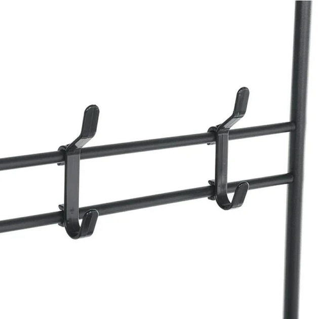 Вішалка для одягу New simple floor clothes rack LK-10 Чорний - фото 6