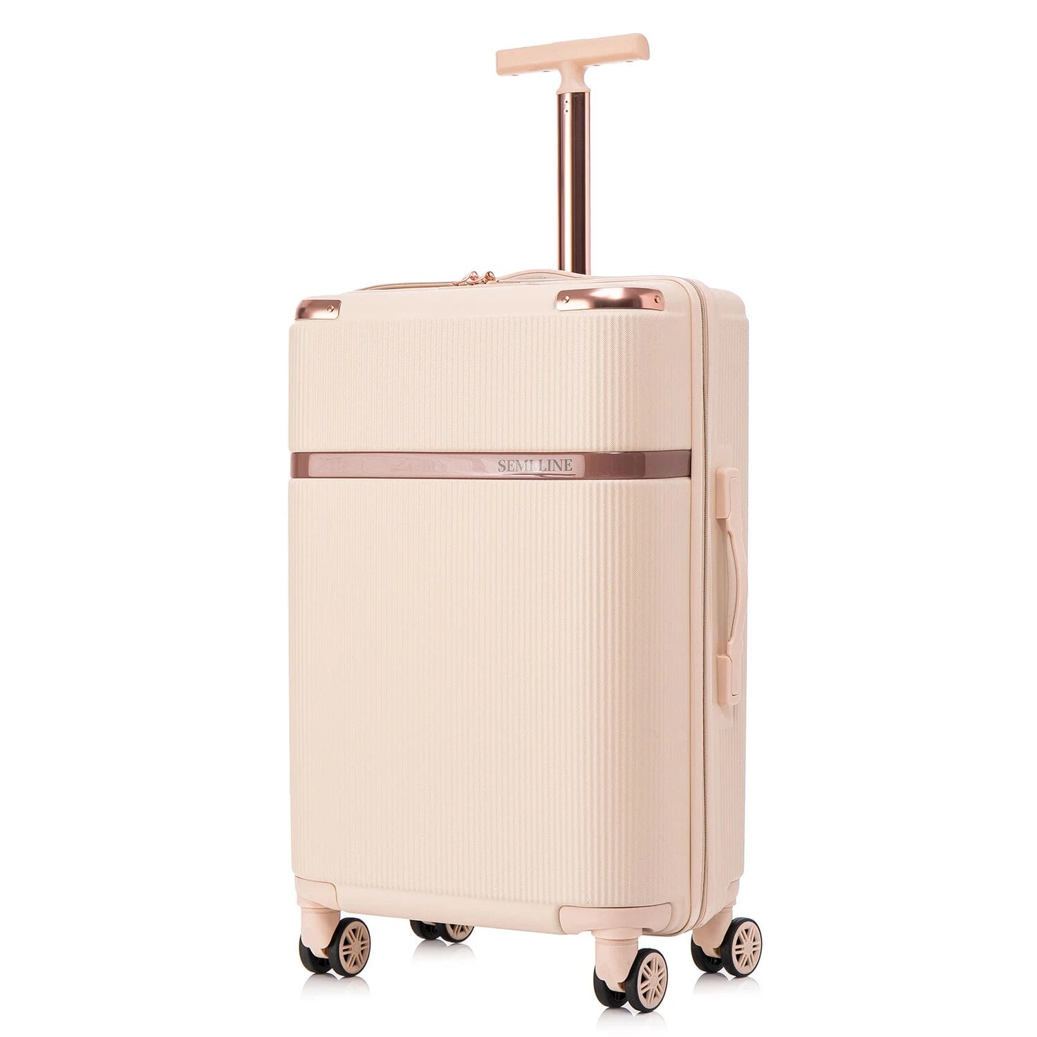 Чемодан ABS 24" средний 60 л Бежевый (DAS303381) Чемодан ABS 24" средний 60 л Бежевый (DAS303381)