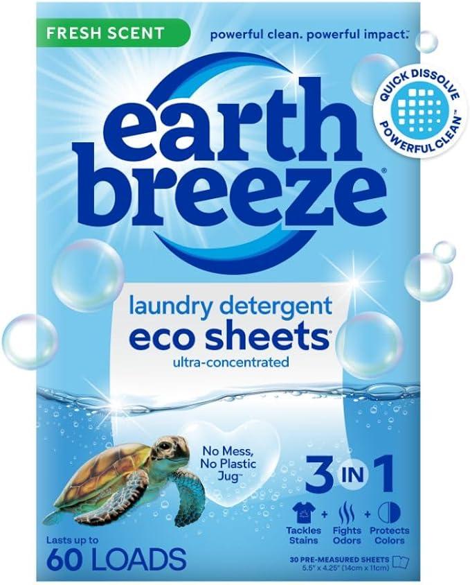 Смужки для прання білизни Earth Breeze 30 шт.