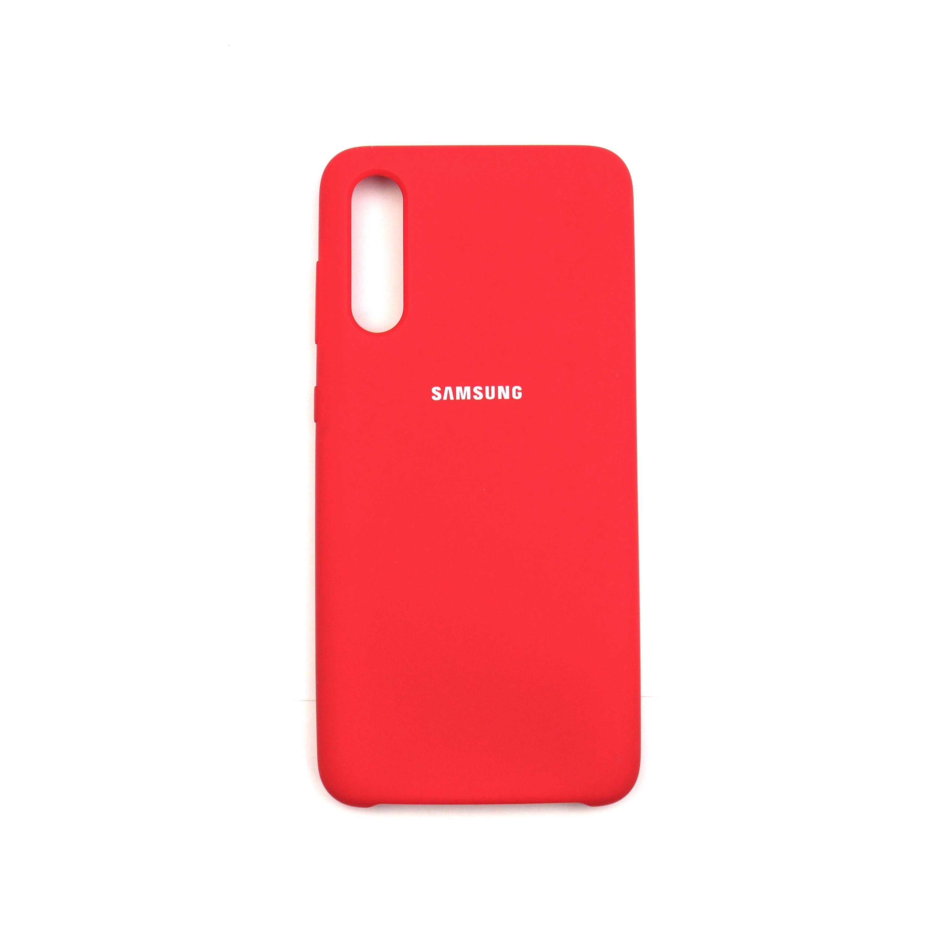 Чехол Jelly Silicone Case Samsung A70S Red (14)