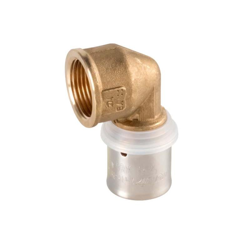 Пресс-угол Valsir Pexal Brass 20 2,5x3/4" В (VS0170627)