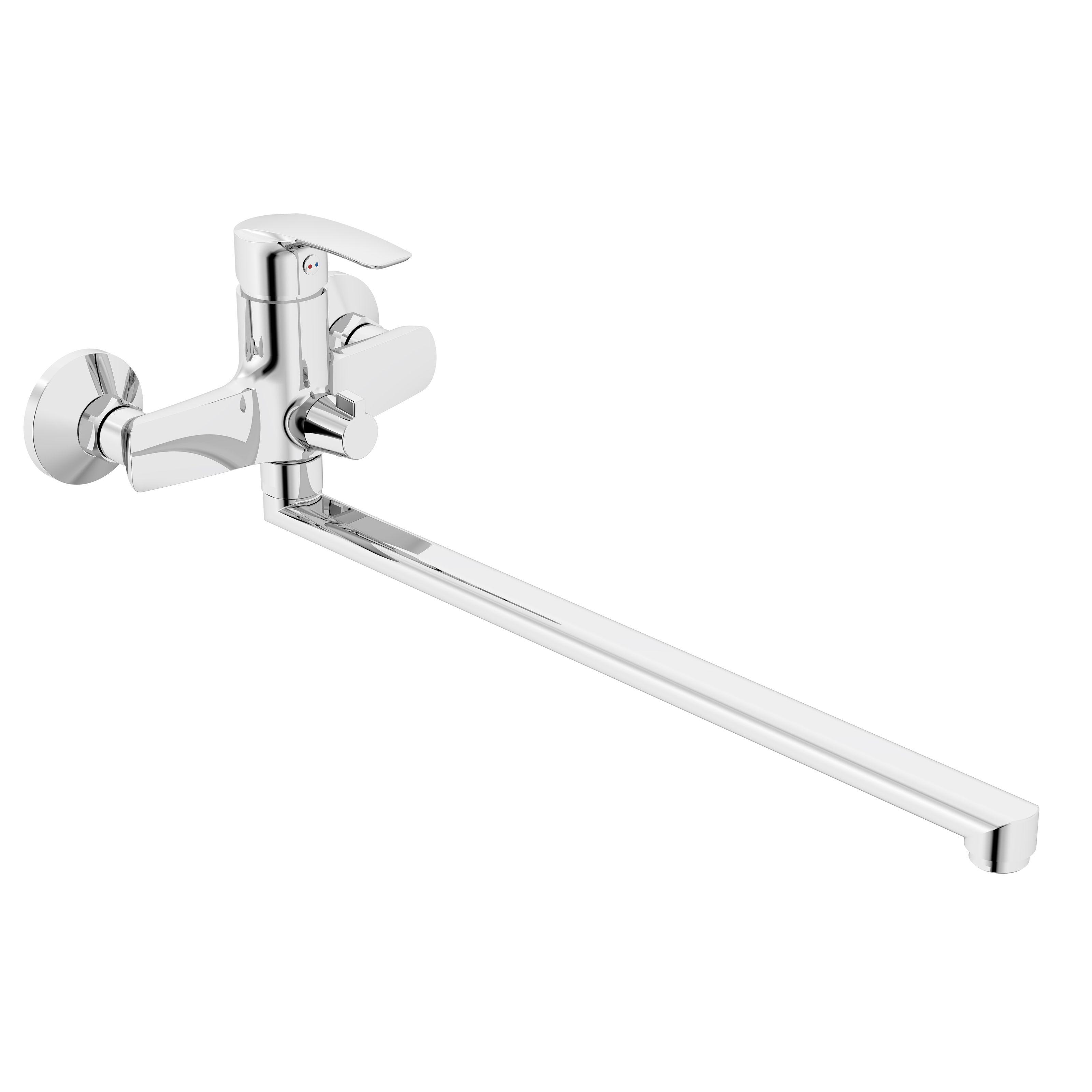 Смеситель для ванны Imprese BLATNA 35185 однорычажный Хром (161321)